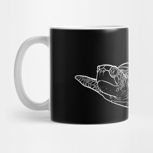 Marine Turtle, wildlife, animal rescue Mug